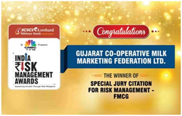 Special Jury citation for Risk Management Award 2018